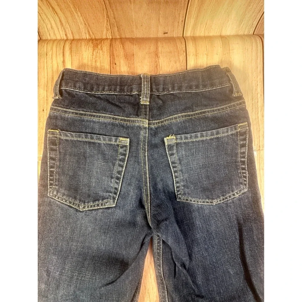 Gymboree Boys Jeans Size 8 Blue Classic Straight Leg Dark Wash Denim